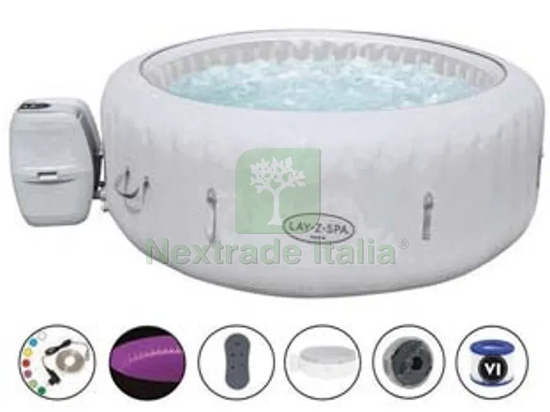 piscina idromassaggio lay-z spa paris airjet cm.196x66h. - ? cm.196x66h. - (art.60013) — Tempo libero outdoor — rif. FERX.FER404648 piscina idromassaggio lay-z spa paris airjet cm.196x66h. - ? cm.196x66h. - (art.60013) — Tempo libero outdoor — rif. FERX.FER404648