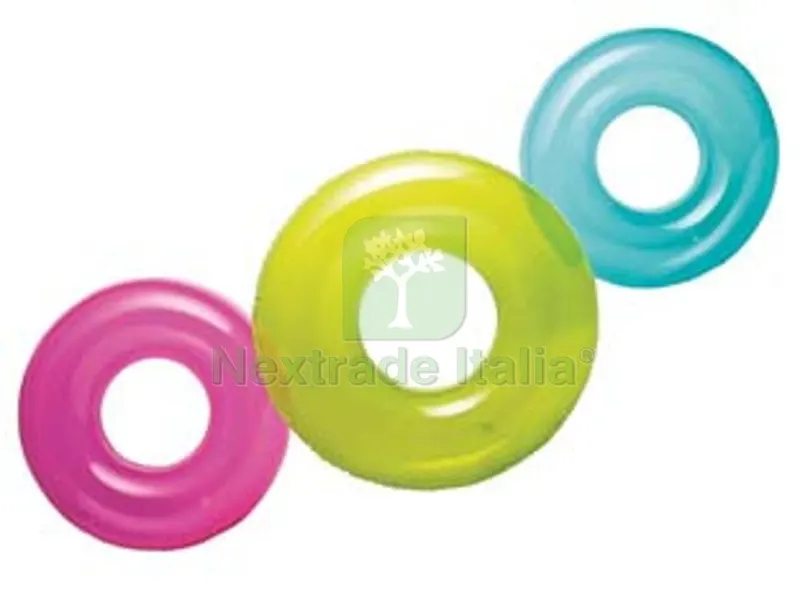 gonfiabile trasparente senza maniglie +8 anni - ? cm.76 - peso kg.0,22 (59260) — Gonfiabili e galleggianti — rif. FERX.FER404914