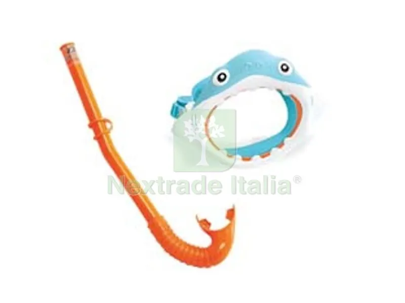 set a per bambino "squaletto" con boccaio 3-8 anni - peso kg.0,45 (55944) — Tempo libero outdoor — rif. FERX.FER405188 set a per bambino "squaletto" con boccaio 3-8 anni - peso kg.0,45 (55944) — Tempo libero outdoor — rif. FERX.FER405188
