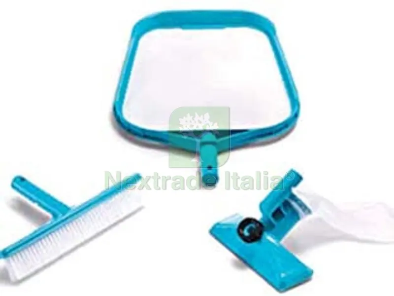 set di pulizia retina, spazzola e vacuum - peso kg.0,85 (29056) — Trattamento e depurazione acqua — rif. FERX.FER406512