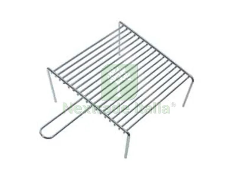 Griglia Pesante con Piedi 1 Manico - cm.41x33x9h. — Tempo libero outdoor — rif. FERX.FER18197 Griglia Pesante con Piedi 1 Manico - cm.41x33x9h. — Tempo libero outdoor — rif. FERX.FER18197