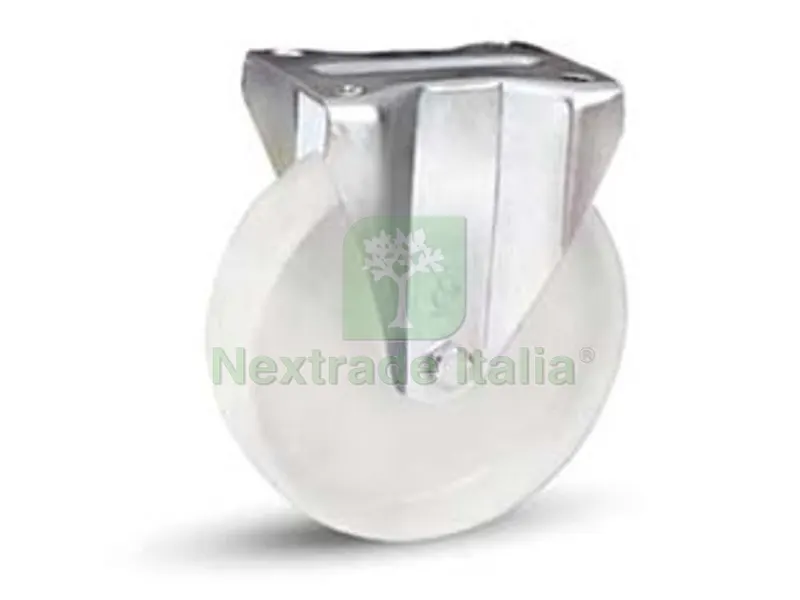 Ruote Industriali in Poliammide con Piastra Fissa Gabbia Rulli 118BISA - ? MM.200X50 Piastra MM.140X110 - 235H. P. KG.300 — Ferramenta per legno e mobili — rif. FERX.FER407267 Ruote Industriali in Poliammide con Piastra Fissa Gabbia Rulli 118BISA - ? MM.200X50 Piastra MM.140X110 - 235H. P. KG.300 — Ferramenta per legno e mobili — rif. FERX.FER407267