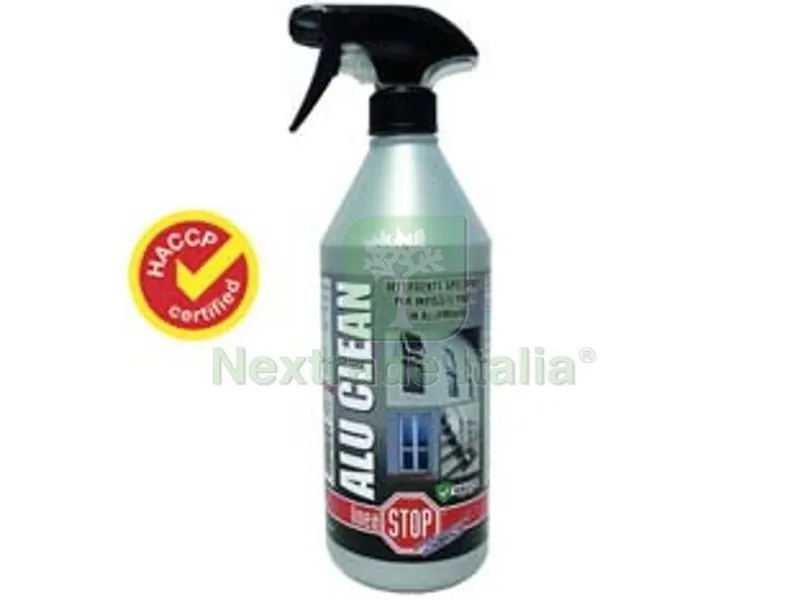 12PZ ALU CLEAN DETERGENTE SPECIFICO PER LA PULIZIA DI INFISSI IN ALLUMINIO - ml.750 in flacone spray — Scarichi e sifoni — rif. FERX.FER407465