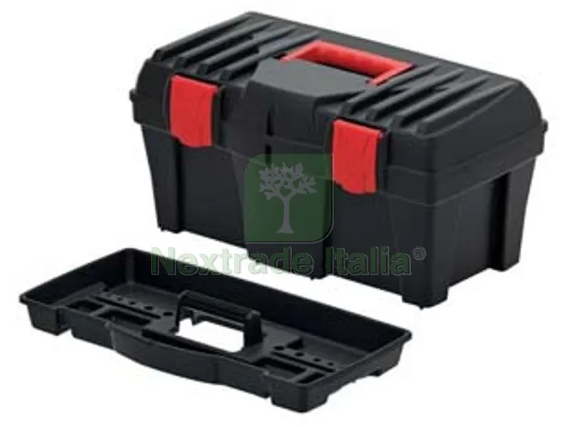 Cassetta Portautensili Caliber - mm.460x257x227h. carico max Kg.11.5 art.KCR402 — Casalinghi e organizzazione — rif. FERX.FER408271 Cassetta Portautensili Caliber - mm.460x257x227h. carico max Kg.11.5 art.KCR402 — Casalinghi e organizzazione — rif. FERX.FER408271