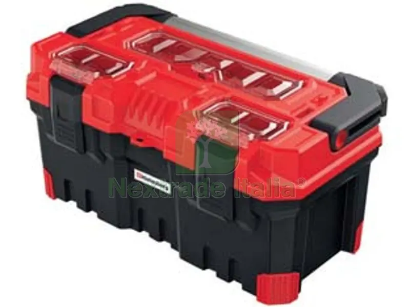 Cassetta Portautensili Titan Plus Rossa - mm.496X258X240h. carico max Kg.15 art.KTIPA5025 — Casalinghi e organizzazione — rif. FERX.FER408387 Cassetta Portautensili Titan Plus Rossa - mm.496X258X240h. carico max Kg.15 art.KTIPA5025 — Casalinghi e organizzazione — rif. FERX.FER408387