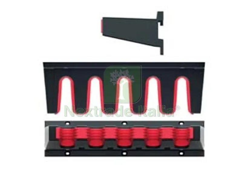 PORTAUTENSILI A MURO MULTIHOLDER - mm.310x98x70h. art.KMH30 — Set di attrezzi — rif. FERX.FER408455