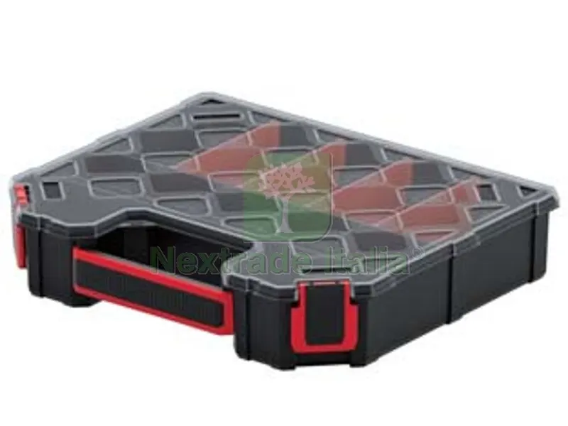 Valigetta Portaminuteria Tager - mm.390x284x60h. art.KTG40306S — Casalinghi e organizzazione — rif. FERX.FER408615 Valigetta Portaminuteria Tager - mm.390x284x60h. art.KTG40306S — Casalinghi e organizzazione — rif. FERX.FER408615