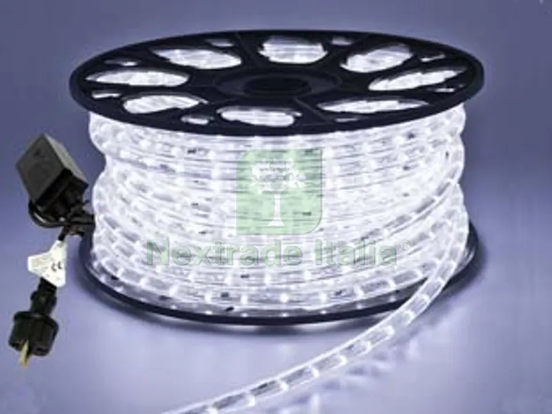 TUBO LUMINOSO 1200 LED 3VIEBIANCO FREDDO USI INT.EST C/GIOCO LUCI MT50 — Tubi e raccordi — rif. FERX.FER408851 TUBO LUMINOSO 1200 LED 3VIEBIANCO FREDDO USI INT.EST C/GIOCO LUCI MT50 — Tubi e raccordi — rif. FERX.FER408851