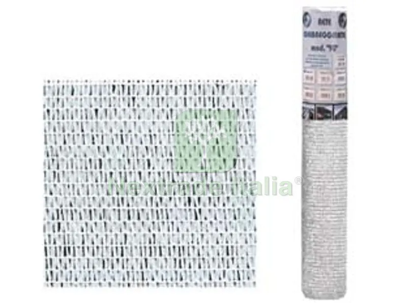 RETE OMBREGGIANTE 90% BIANCA IN MINIROLL - mt.3x1h. — Reti e recinzioni — rif. FERX.FER408899
