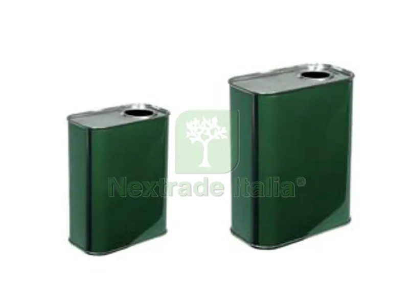 28PZ Lattina per Olio Rettangolare Verde - lt.0,5 - cm.5,4x8,1x13,8h. (bancale pz.1764) — Accessori bagno — rif. FERX.FER408981 28PZ Lattina per Olio Rettangolare Verde - lt.0,5 - cm.5,4x8,1x13,8h. (bancale pz.1764) — Accessori bagno — rif. FERX.FER408981