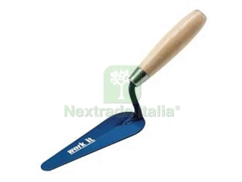 6PZ cazzuolino work-it lingua di gatto manico in legno - mm.140 — Attrezzi da giardino — rif. FERX.FER409759