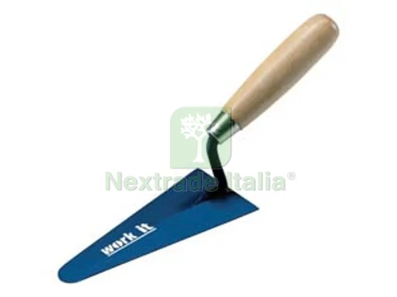 6PZ cazzuolino work-it punta tonda manico in legno - mm.160 — Attrezzi da giardino — rif. FERX.FER426657 6PZ cazzuolino work-it punta tonda manico in legno - mm.160 — Attrezzi da giardino — rif. FERX.FER426657
