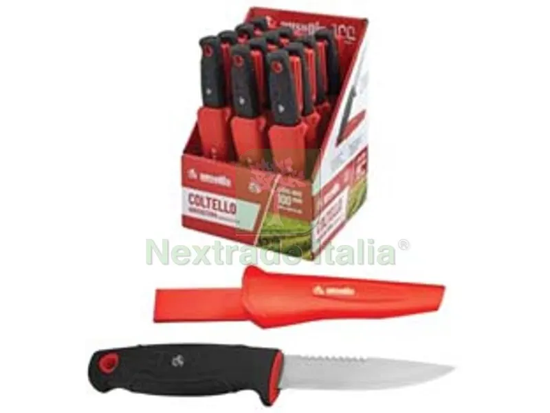 2PZ coltello agricoltura in acciaio inox cm.22 manico in gomma - cm.22 — Cucina e coltelleria — rif. FERX.FER409841 2PZ coltello agricoltura in acciaio inox cm.22 manico in gomma - cm.22 — Cucina e coltelleria — rif. FERX.FER409841