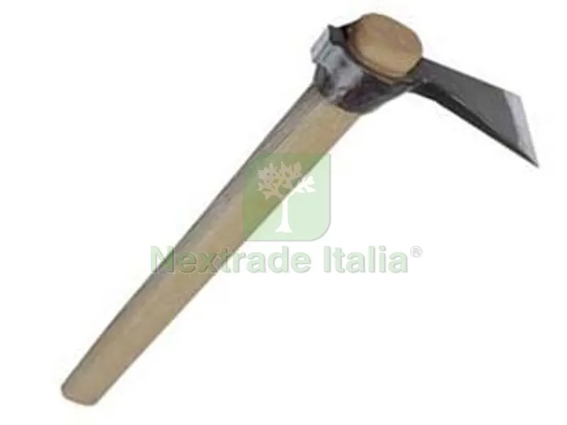 Zappino per Nocciole Rinaldi ART.509 - gr.350 - manico in legno cm.45 — Attrezzi da giardino — rif. FERX.FER410403 Zappino per Nocciole Rinaldi ART.509 - gr.350 - manico in legno cm.45 — Attrezzi da giardino — rif. FERX.FER410403