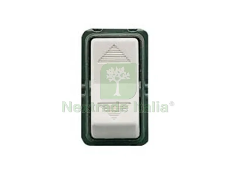 6PZ Pulsante Doppio Saliscendi "venus" - 2NA - 10A 250V (7917.1) — Interruttori e prese — rif. FERX.FER410724 6PZ Pulsante Doppio Saliscendi "venus" - 2NA - 10A 250V (7917.1) — Interruttori e prese — rif. FERX.FER410724
