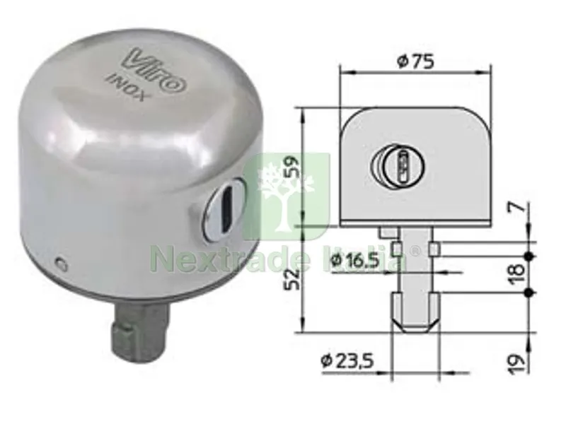 LUCCHETTO BLOCCASERRANDA CUFFIA IN ACCIAIO INOX 4221.500 - (4221.500) — Lucchetti e catene — rif. FERX.FER410892 LUCCHETTO BLOCCASERRANDA CUFFIA IN ACCIAIO INOX 4221.500 - (4221.500) — Lucchetti e catene — rif. FERX.FER410892