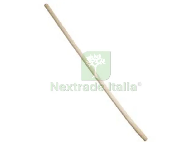 10PZ Manici in Pioppo Curvi per Badile Modello Piuma - cm.140 — Attrezzi da giardino — rif. FERX.FER411066