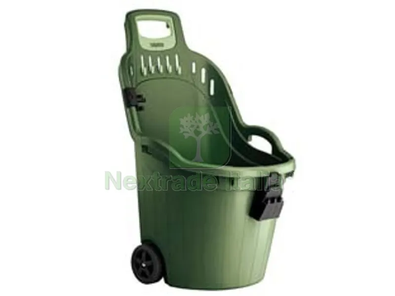Carriola Multiuso Helpy Cart Verde LT.50 - cm.59,5x53x88,5h. - lt.50 — Attrezzi da giardino — rif. FERX.FER412360 Carriola Multiuso Helpy Cart Verde LT.50 - cm.59,5x53x88,5h. - lt.50 — Attrezzi da giardino — rif. FERX.FER412360