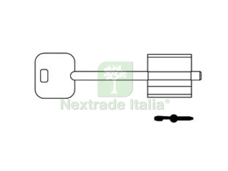 5PZ CHIAVI DOPPIA MAPPA CR 14B - mm.92 — Chiavi grezze e duplicati — rif. FERX.FER412810 5PZ CHIAVI DOPPIA MAPPA CR 14B - mm.92 — Chiavi grezze e duplicati — rif. FERX.FER412810