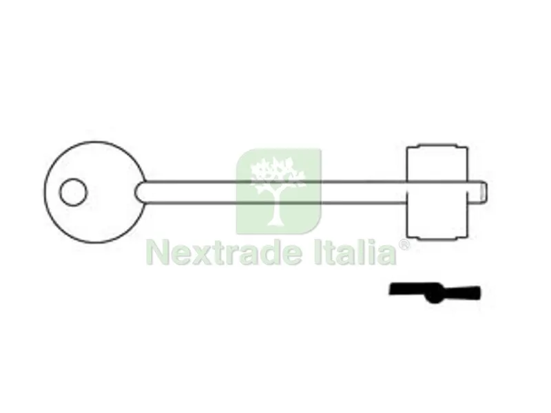 5PZ CHIAVI DOPPIA MAPPA CR 17 - mm.102 — Chiavi grezze e duplicati — rif. FERX.FER412834 5PZ CHIAVI DOPPIA MAPPA CR 17 - mm.102 — Chiavi grezze e duplicati — rif. FERX.FER412834