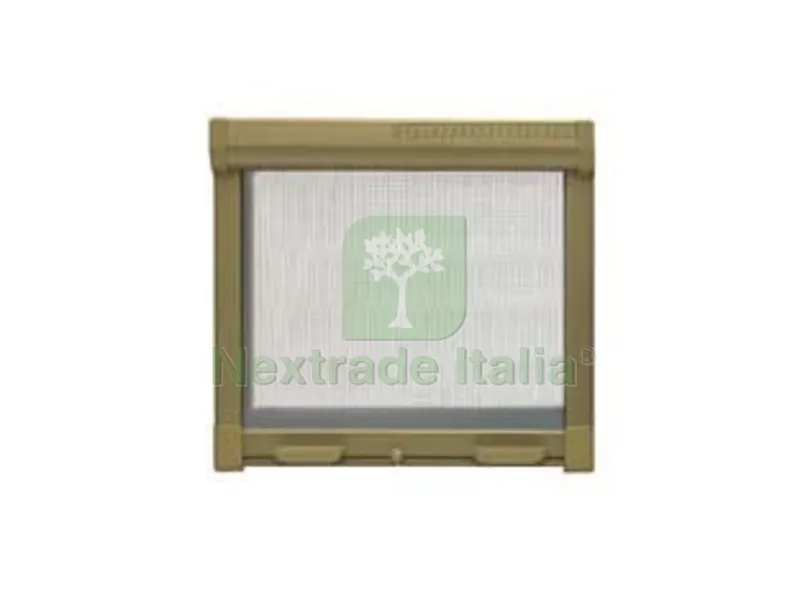 ZANZARIERA A RULLO VERTICALE CON FRIZIONE COLORE BRONZO - cm.140x160h. — Tende e zanzariere — rif. FERX.FER414050