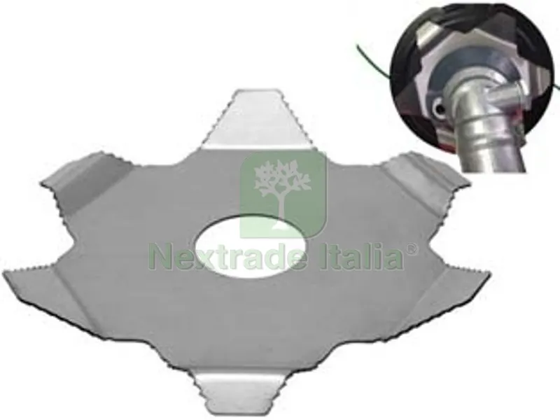 5PZ DISCO UNIVERSALE IN ACCIAIO ANTI AVVOLGIMENTO ERBA PER DECESPUGLIATORE — Attrezzi da giardino a motore — rif. FERX.FER415095 5PZ DISCO UNIVERSALE IN ACCIAIO ANTI AVVOLGIMENTO ERBA PER DECESPUGLIATORE — Attrezzi da giardino a motore — rif. FERX.FER415095
