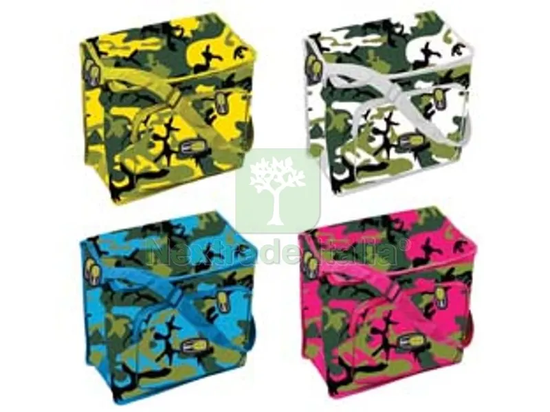 2PZ BORSA TERMICA CAMOUFLAGE - capacit? lt.8 — Borracce e bottiglie — rif. FERX.FER415118 2PZ BORSA TERMICA CAMOUFLAGE - capacit? lt.8 — Borracce e bottiglie — rif. FERX.FER415118