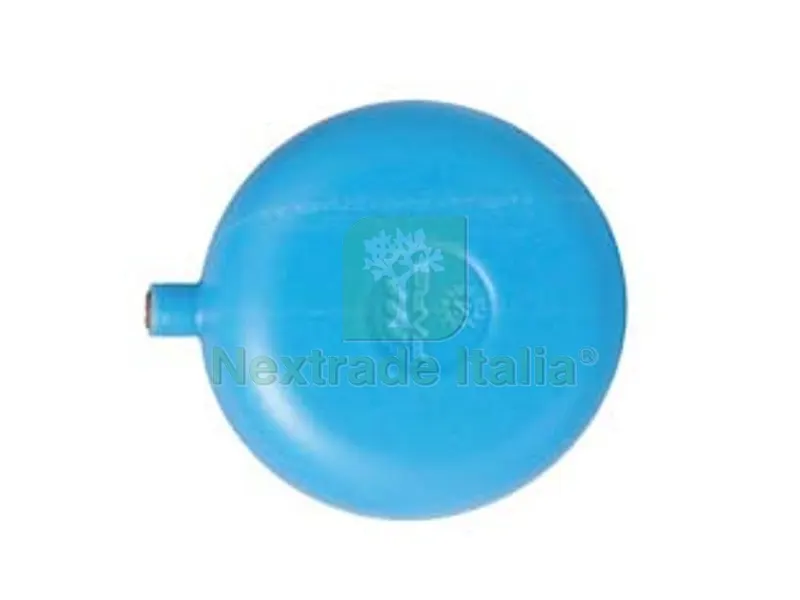 10PZ Sfera per Galleggiante Piatta Tipo Catis con Nottolino in Ottone - ? mm.90 - 1/4" — Sanitari e ceramiche — rif. FERX.FER416337 10PZ Sfera per Galleggiante Piatta Tipo Catis con Nottolino in Ottone - ? mm.90 - 1/4" — Sanitari e ceramiche — rif. FERX.FER416337