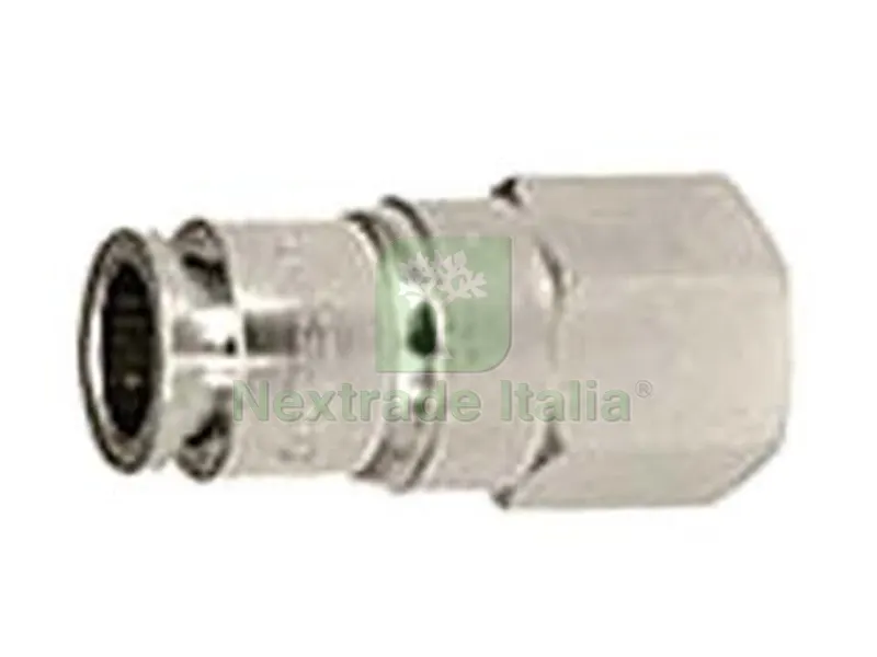 10PZ Raccordo Dritto con Innesto Automatico e Filettato Femmina Cilindrica - attacco cilindrico 3/8"F ? mm.10 art.50/A F — Serrature e cilindri — rif. FERX.FER416580