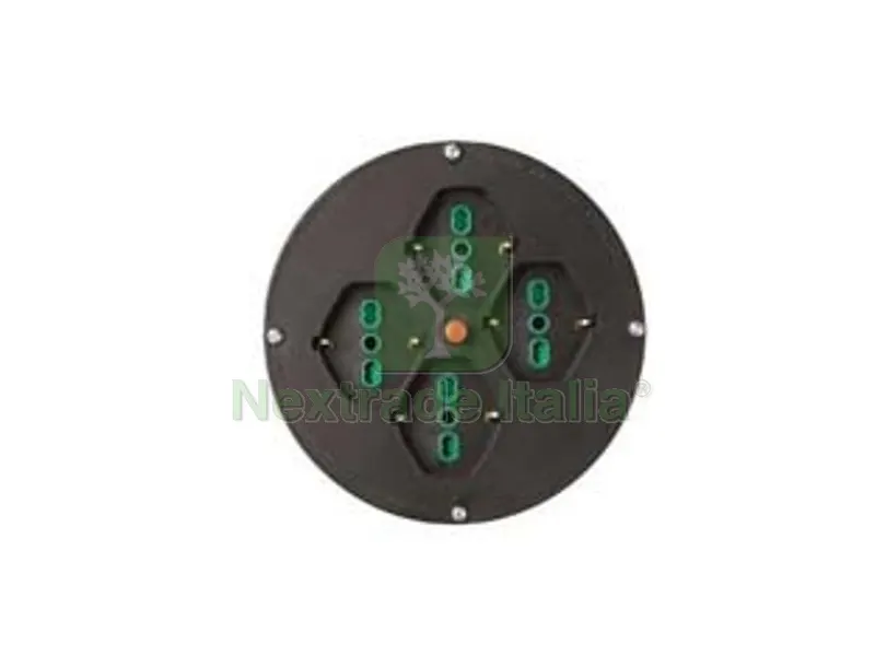 Disco 4 Prese 2 Poli + Terra 16A per Avvolgicavo MM.145 Bipasso Schuko - nero 01906 — Illuminazione — rif. FERX.FER417563