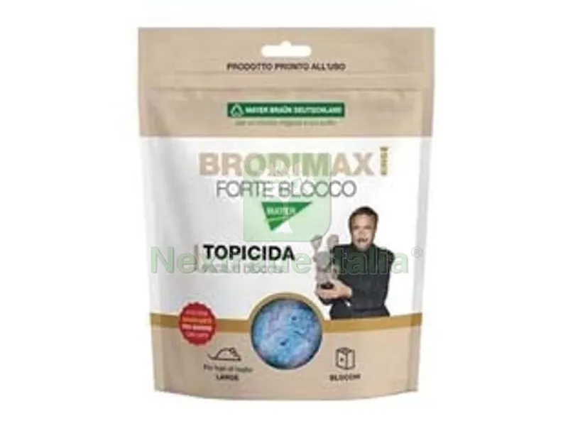 36PZ topicida brodimax forte blocco king - gr.200 in busta — Disinfestazione e controllo nocivi — rif. FERX.FER417860