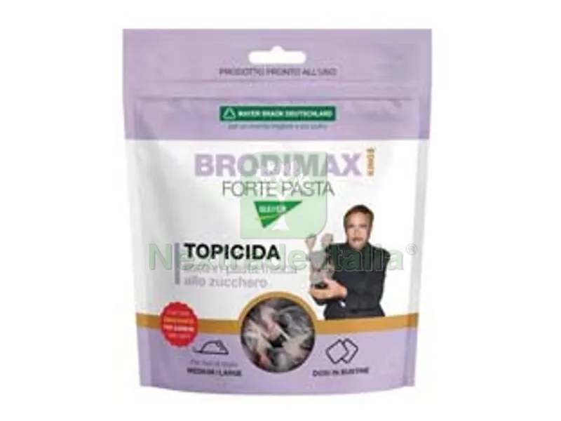 36PZ TOPICIDA BRODIMAX FORTE PASTA KING - gr.150 in busta — Disinfestazione e controllo nocivi — rif. FERX.FER417877