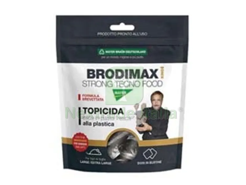 36PZ topicida brodimax strong tecno food king - gr.150 in busta — Disinfestazione e controllo nocivi — rif. FERX.FER417884 36PZ topicida brodimax strong tecno food king - gr.150 in busta — Disinfestazione e controllo nocivi — rif. FERX.FER417884