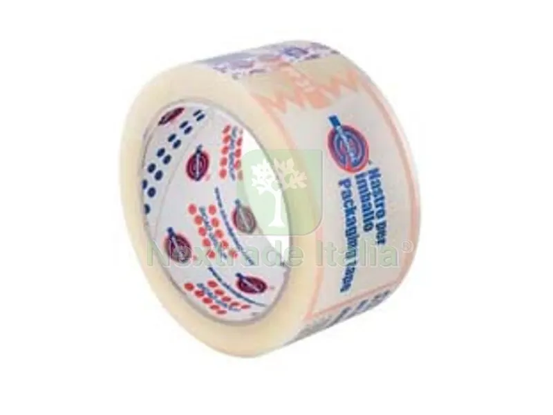 36PZ NASTRO IMBALLO PPL TRASPARENTE (PP 31) - mm.50h. in rotoli da mt.66 — Misurazione e taglio manuale — rif. FERX.FER418737 36PZ NASTRO IMBALLO PPL TRASPARENTE (PP 31) - mm.50h. in rotoli da mt.66 — Misurazione e taglio manuale — rif. FERX.FER418737