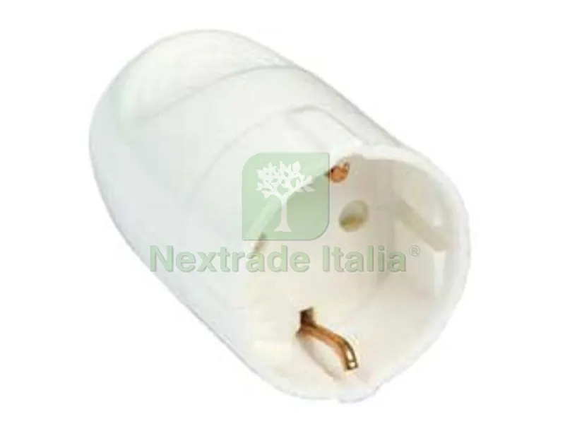 10PZ Presa Schuko 2 Poli + Terra 16A Smontabile Bianca "linea Garanti" - bianca 82590-E — Interruttori e prese — rif. FERX.FER419772