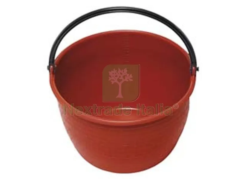 5PZ Cesta Tonda per Raccolta LT.20 - capacit? lt.20, cm.39x25h. — Vasi e fioriere — rif. FERX.FER419956
