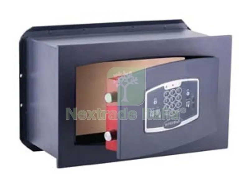 cassaforte con combinazione elettronica mm.360x195x230h. serratura elettronica motorizzata controllata da un congegno elettronico con memoria non volatile frontale e porta monoblocco spessore — Casseforti — rif. FERX.FER420518 cassaforte con combinazione elettronica mm.360x195x230h. serratura elettronica motorizzata controllata da un congegno elettronico con memoria non volatile frontale e porta monoblocco spessore — Casseforti — rif. FERX.FER420518