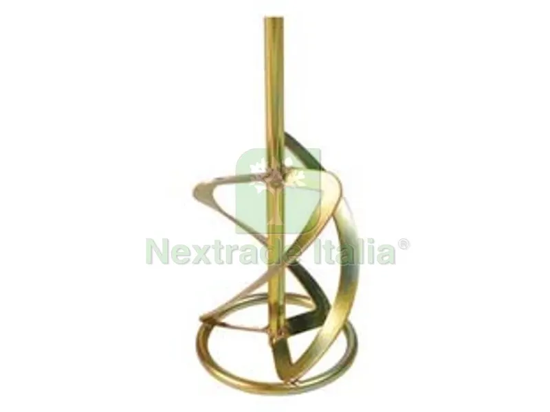 Mescolatore Tripla Spirale MK 140/40 - ? mm.140 — Utensili muratura — rif. FERX.FER420617 Mescolatore Tripla Spirale MK 140/40 - ? mm.140 — Utensili muratura — rif. FERX.FER420617