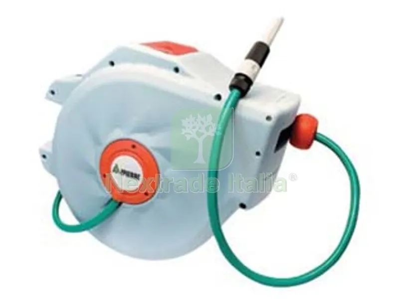 AVVOLGITUBO AUTOMATICO A PARETE ROLL-MATIK MT.20 - mt.20 di tubo ? mm.13x15 (1900) — Tubi e raccordi — rif. FERX.FER420938 AVVOLGITUBO AUTOMATICO A PARETE ROLL-MATIK MT.20 - mt.20 di tubo ? mm.13x15 (1900) — Tubi e raccordi — rif. FERX.FER420938