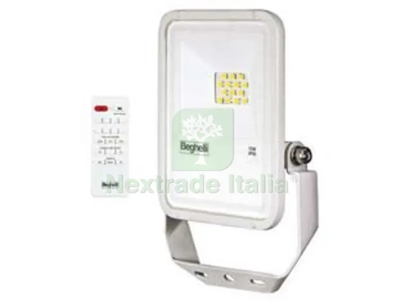 Proiettore LED Floodlight con Sensore di Movimento e Crepuscolare IP66 10W 4000?K Naturale 1200 LM 97X110X27H 220-240V faretto LED Dual Sensor con sensore di presenza e sensore crepuscolare i — Illuminazione — rif. FERX.FER421270