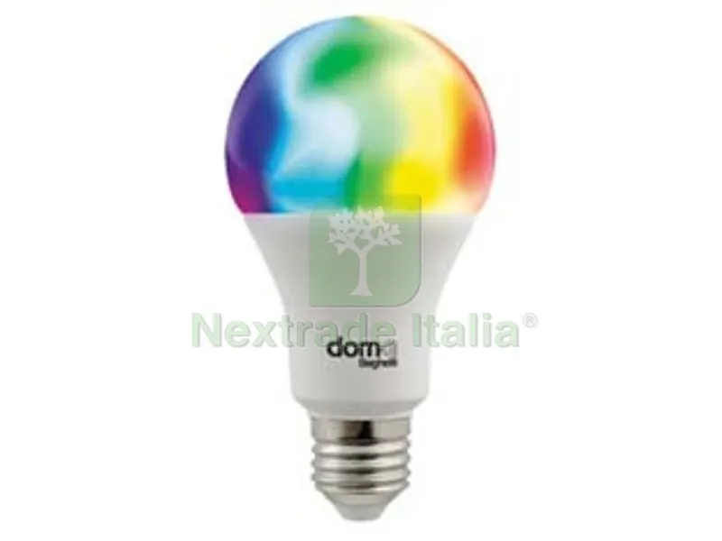 Lampada Smart WI-FI LED Goccia DOM-E RGB+W Dynamic E27 - 14w - 2700 a 6500?K - 1400 lm - 65x134h — Illuminazione — rif. FERX.FER421539