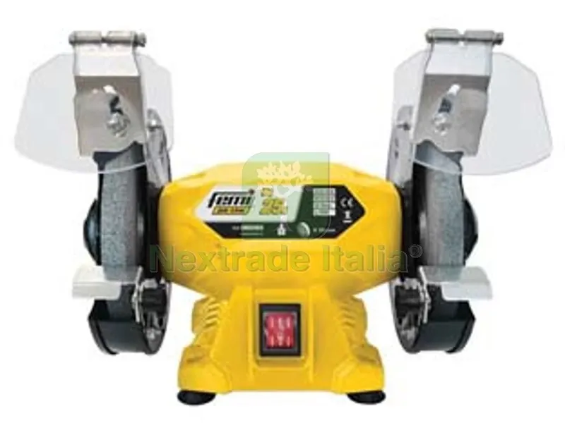 SMERIGLIATRICE DA BANCO A DOPPIA MOLA ? MM.125 150W (BG25N) — Smerigliatrici e seghe — rif. FERX.FER424462 SMERIGLIATRICE DA BANCO A DOPPIA MOLA ? MM.125 150W (BG25N) — Smerigliatrici e seghe — rif. FERX.FER424462