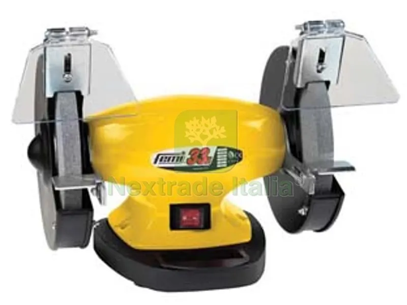 SMERIGLIATRICE DA BANCO A DOPPIA MOLA ? MM.200 550W (BG33N) — Smerigliatrici e seghe — rif. FERX.FER424493 SMERIGLIATRICE DA BANCO A DOPPIA MOLA ? MM.200 550W (BG33N) — Smerigliatrici e seghe — rif. FERX.FER424493
