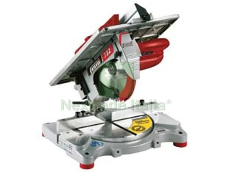 TRONCATRICE LEGNO CON PIANO SUPERIORE LAMA ? MM.254 1550W (732) — Smerigliatrici e seghe — rif. FERX.FER424547