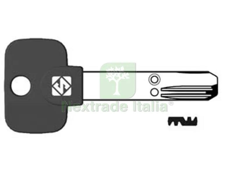 5PZ CHIAVI PUNZONATE PER CILINDRI MUL-T-LOCK MTK18RP - MTK18RP — Chiavi grezze e duplicati — rif. FERX.FER424677