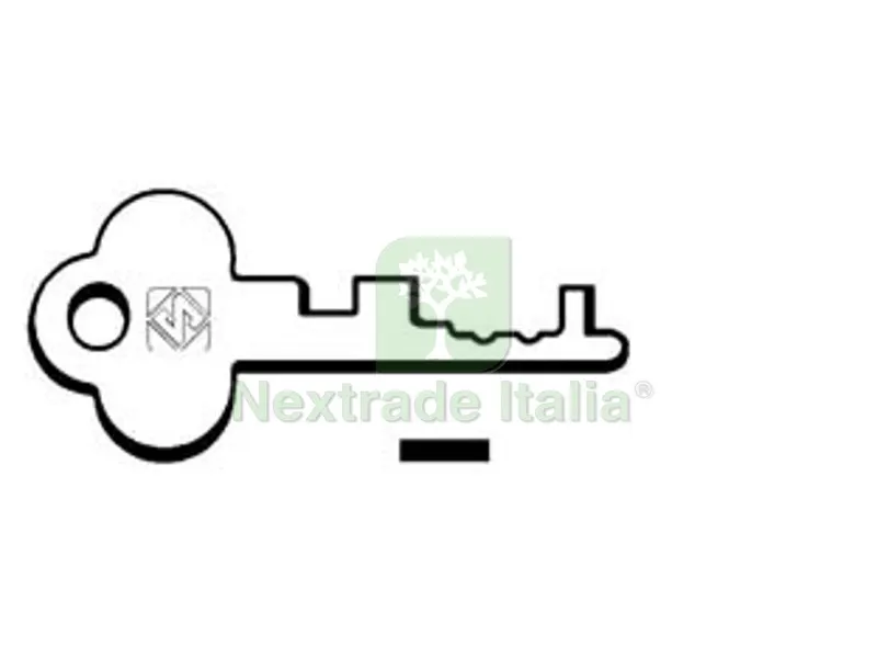 10PZ Chiavi Passepartout per Cassette Postali 1003P - 1003P — Serrature e cilindri — rif. FERX.FER424912