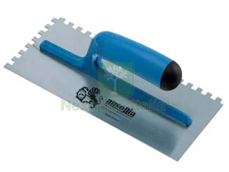 6PZ frattone dentato per colla in acciaio con manico in abs - cm.28x12 — Utensili e segnaletica — rif. FERX.FER426749