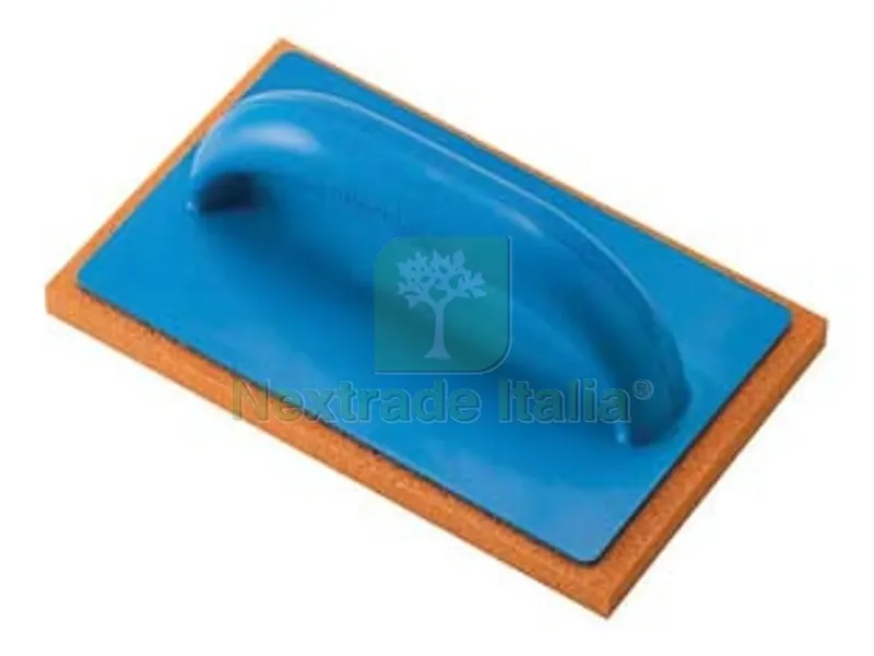 3PZ frattone gommaspugna per intonaco base e manico in plastica - cm.21x14 — Cemento, malte e collanti edili — rif. FERX.FER426763