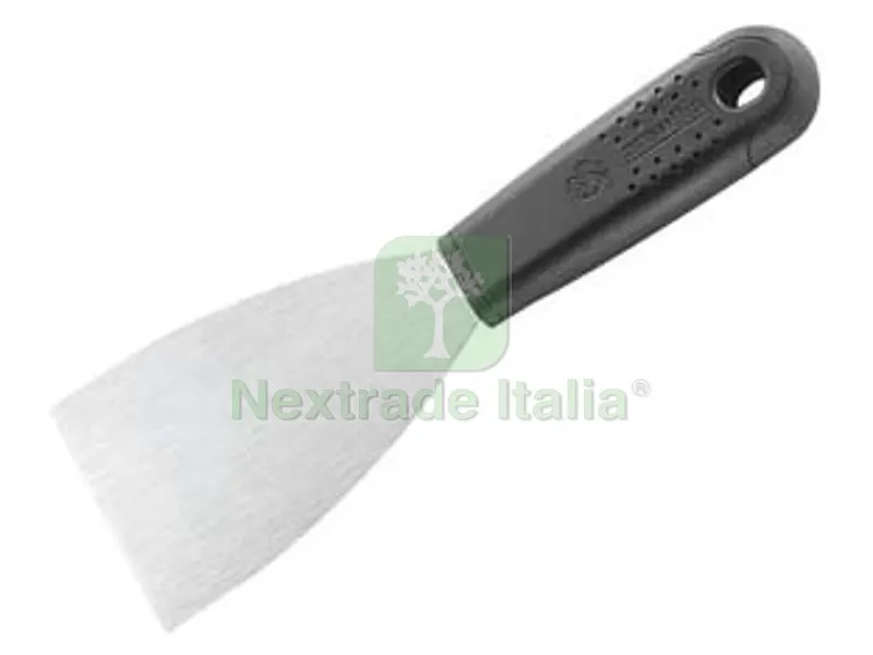 4PZ spatole tipo siriana manico in plastica per stuccatori - mm.100 — Spatole e attrezzi per stesura — rif. FERX.FER426985 4PZ spatole tipo siriana manico in plastica per stuccatori - mm.100 — Spatole e attrezzi per stesura — rif. FERX.FER426985
