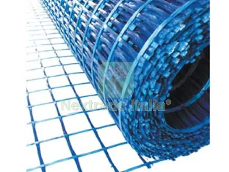 Rete per Massetto CM.100H. - maglia mm.40x40 - rotolo mt.50 x cm.100h. — Cemento, malte e collanti edili — rif. FERX.FER427678